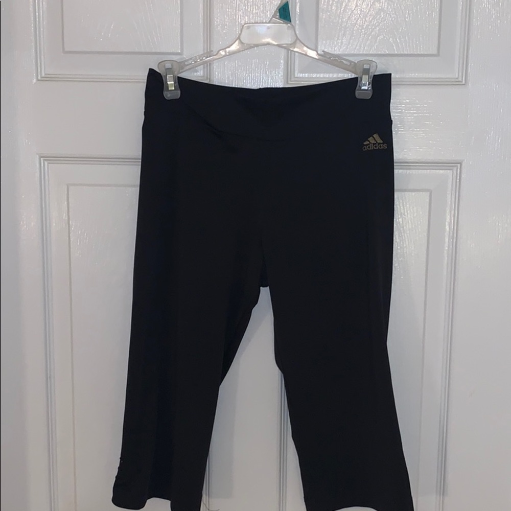 Adidas cropped athletic pants